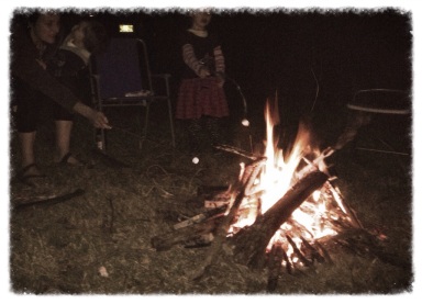 campfire at Ewingar